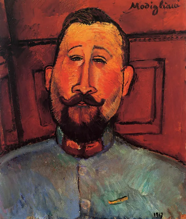 Dr. Deveraigne - Le beau major, Amedeo Modigliani