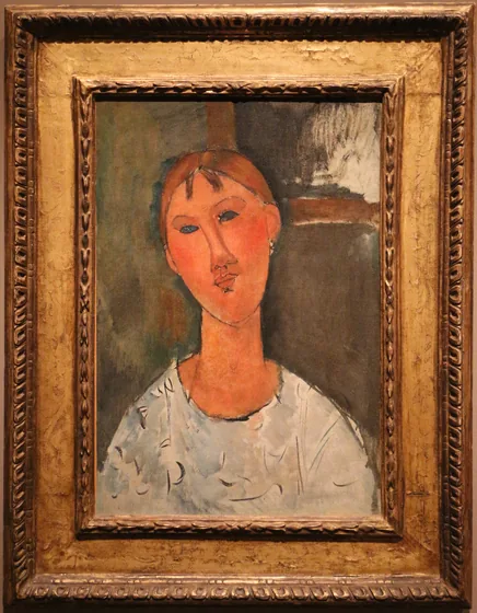 Girl in a White Blouse