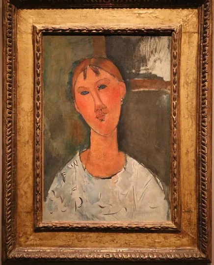 Girl in a White Blouse
