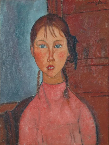Girl with Pigtails