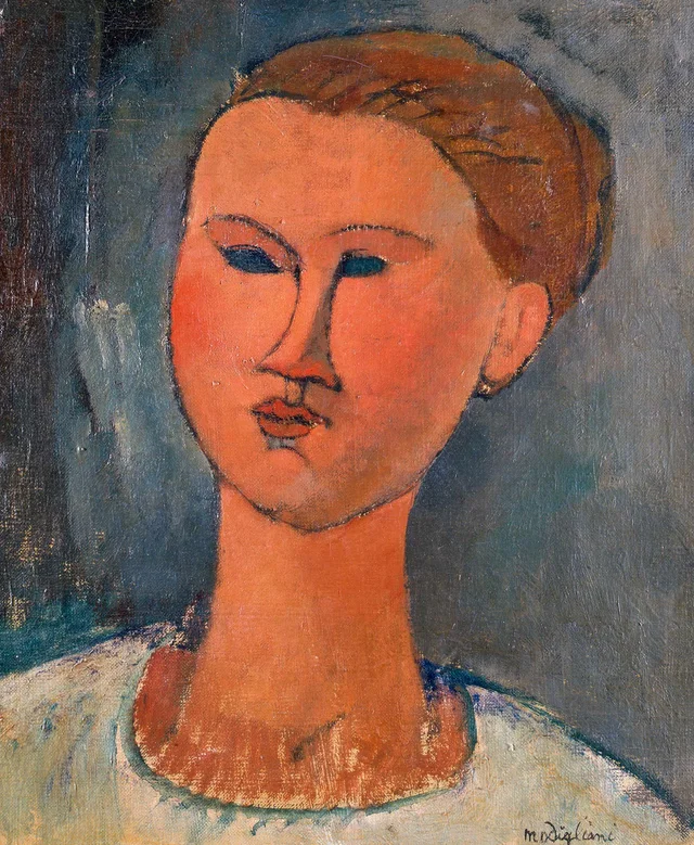 Cabeza de joven, Amedeo Modigliani