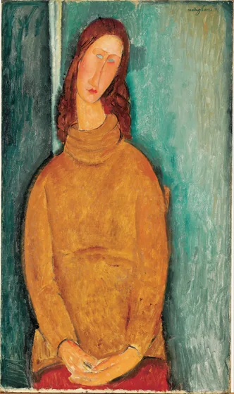Jeanne Hébuterne au chandail jaune