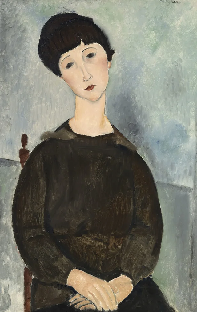 A Cabeleira negra, Amedeo Modigliani