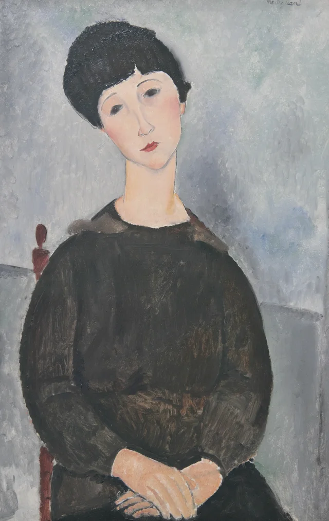 La cabellera negra, Amedeo Modigliani