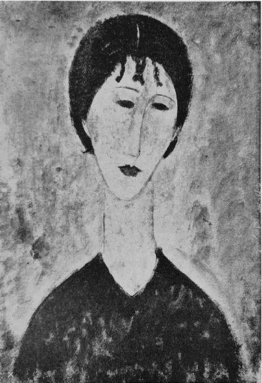 Portrait de femme, à la frange (la Zborowska)