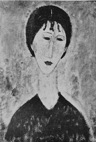 Portrait de femme, à la frange (la Zborowska)
