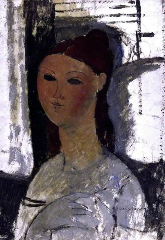 Portrait of a young woman, seated, Amedeo Modigliani
