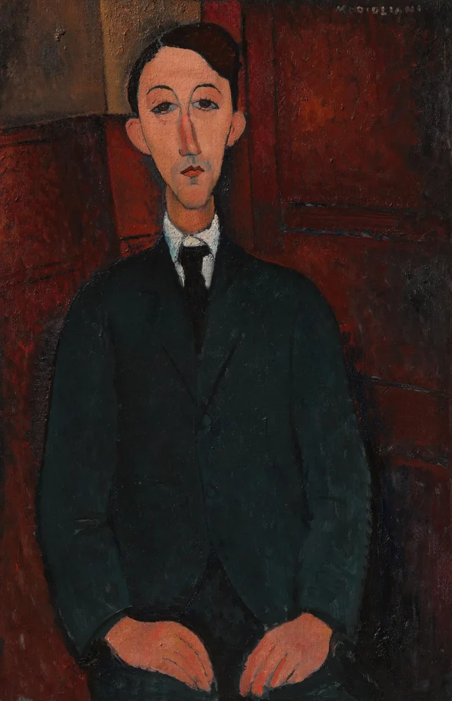 Portrait of the painter Manuel Humbert, Amedeo Modigliani