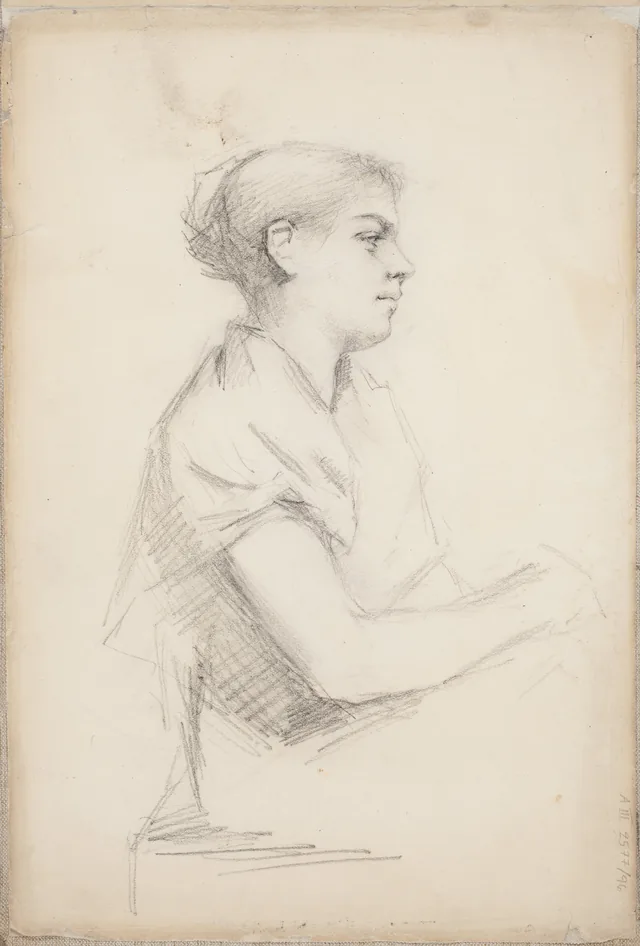 Moça, de perfil, Amélie Lundahl