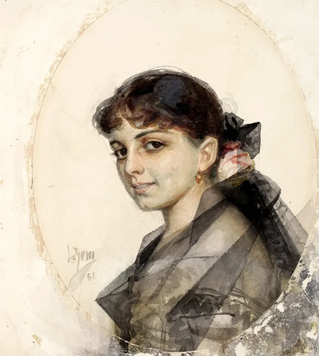 Morena española, Anders Zorn