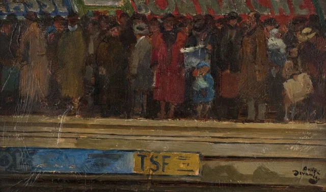 L'Heure de pointe dans le métro