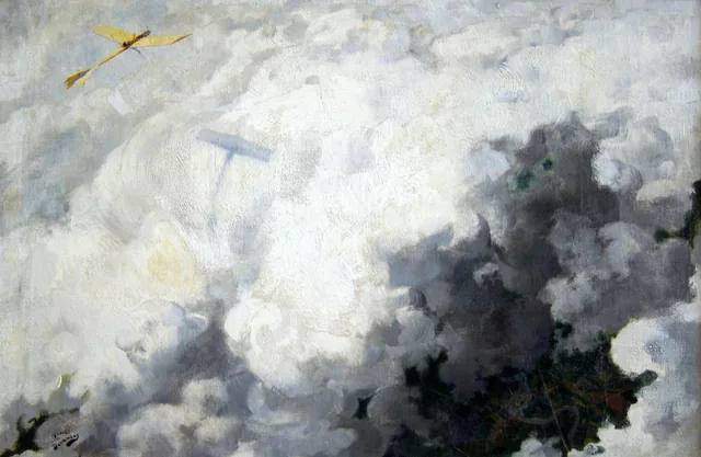 El único pájaro que vuela sobre las nubes, André Devambez