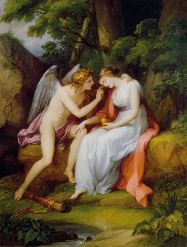 Amour et Psyché, Angelica Kauffmann