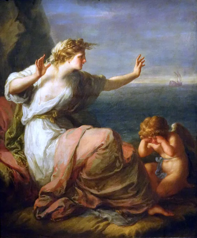 Ariane abandonnée, Angelica Kauffmann