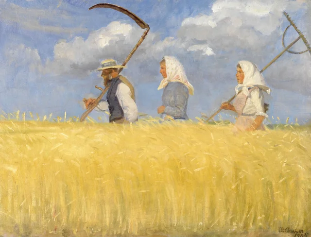 Trabalhadores da colheita, Anna Ancher