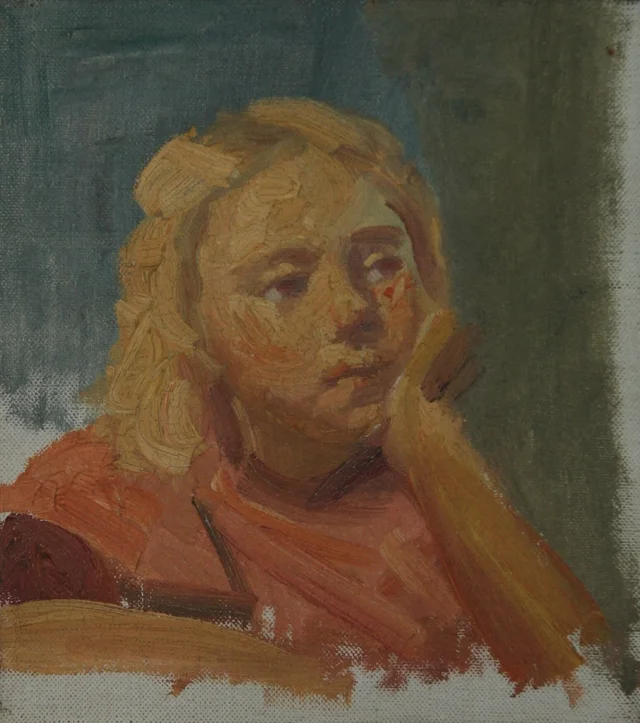 Retrato de uma menina, Anna Ancher