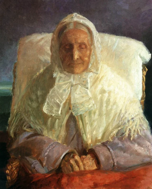 Retrato da mãe, Anna Ancher