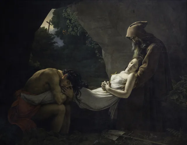 The Entombment of Atala, Anne-Louis Girodet
