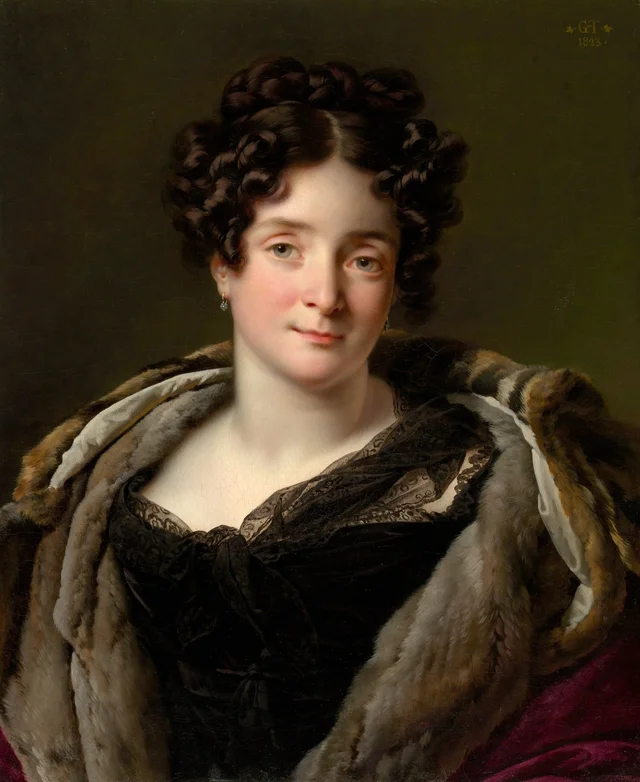 Madame Jacques-Louis-Étienne Reizet (Colette-Désirée-Thérèse Godefroy, 1782–1850), Anne-Louis Girodet