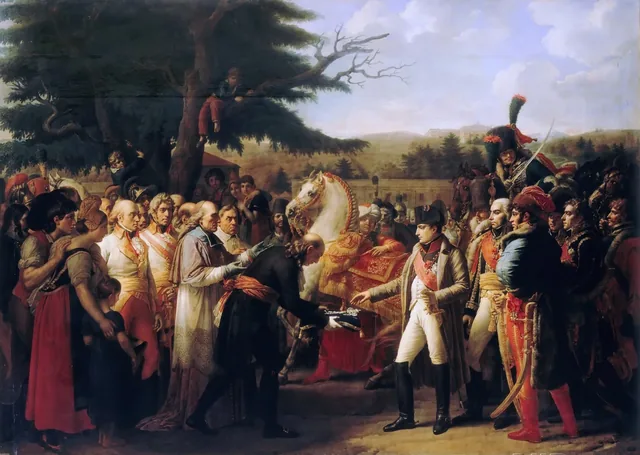 Napoleon Receiving the Keys of Vienna, 13 November 1805, Anne-Louis Girodet