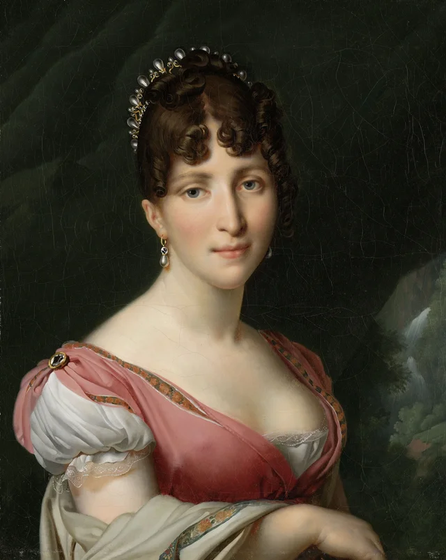 Retrato de Hortênsia de Beauharnais, Anne-Louis Girodet