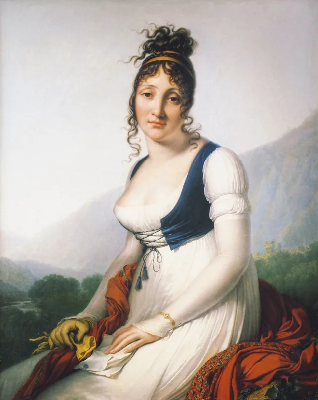 Portrait of Comtesse Marie-Henriette Doullé de Bonneval, Anne-Louis Girodet