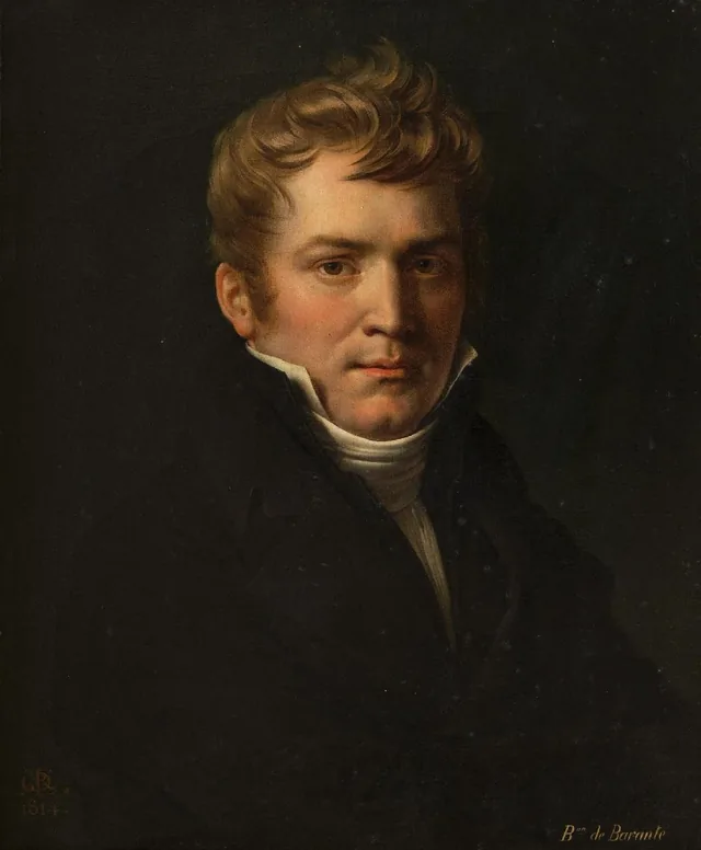 Portrait of Baron Prosper de Barante, Anne-Louis Girodet