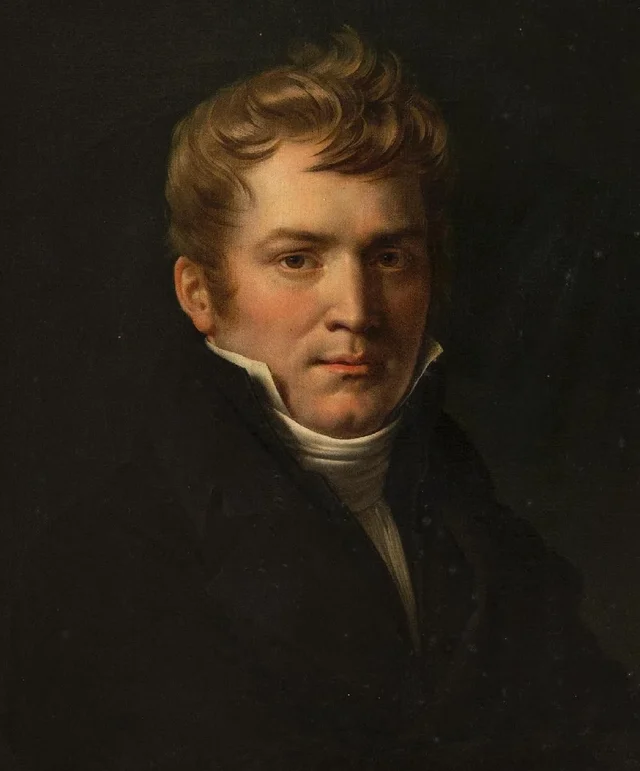 Retrato do barão Prosper de Barante, Anne-Louis Girodet