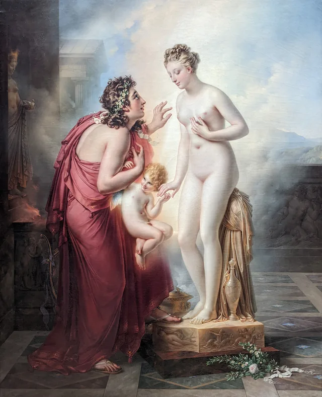 Pygmalion and Galatea, Anne-Louis Girodet