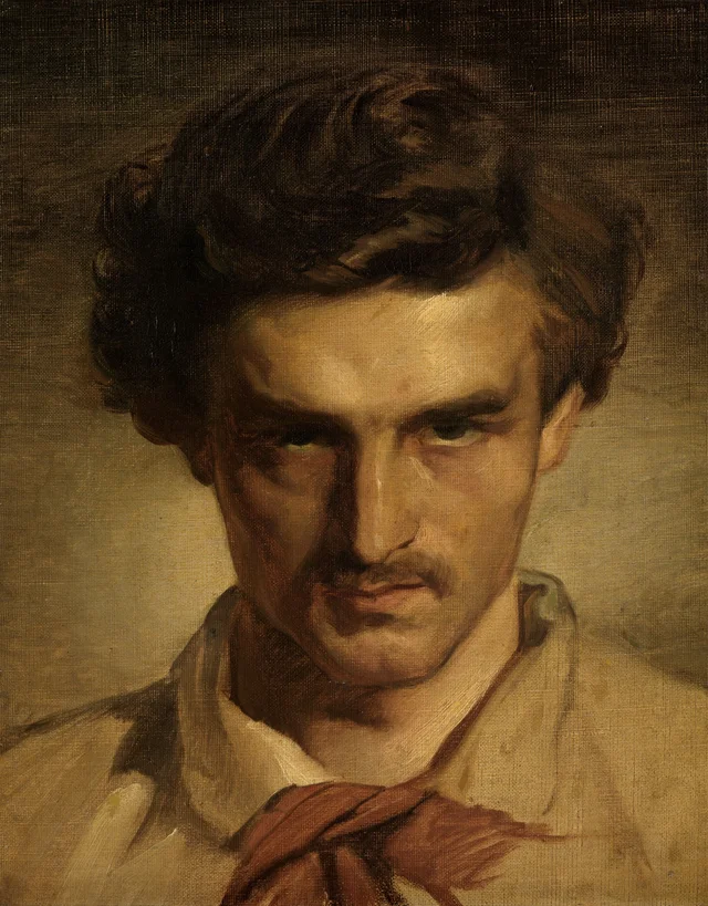 Self-Portrait as a Young Man, Anselm Feuerbach