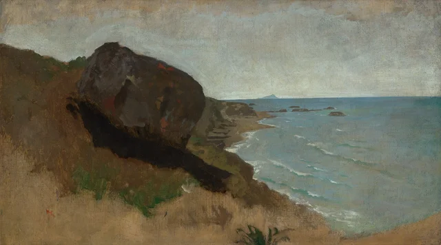 Coast near Porto d'Anzio, Anselm Feuerbach
