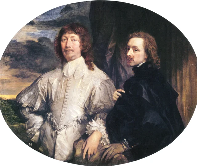 Self-portrait with Sir Endymion Porter, Antoine van Dyck