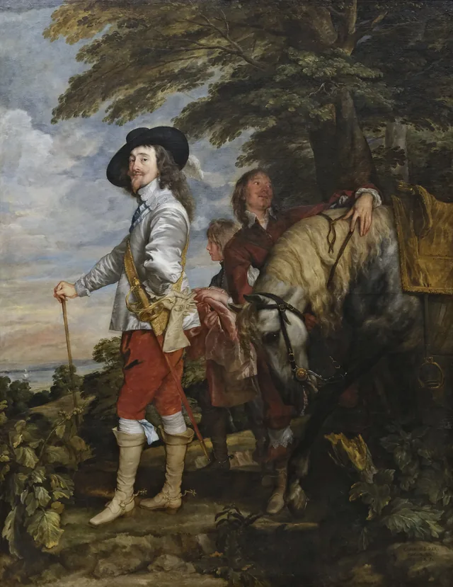 Charles I at the Hunt, Antoine van Dyck