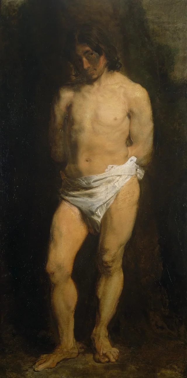 Estudio de un joven desnudo