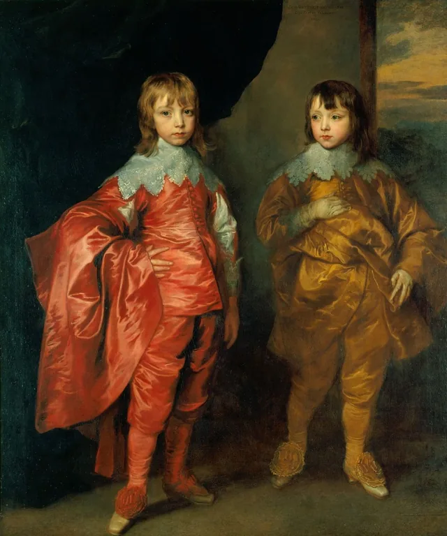 George Villiers, 2nd Duke of Buckingham, and Lord Francis Villiers, Antoine van Dyck