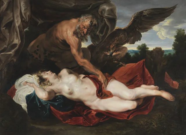 Jupiter et Antiope, Antoine van Dyck