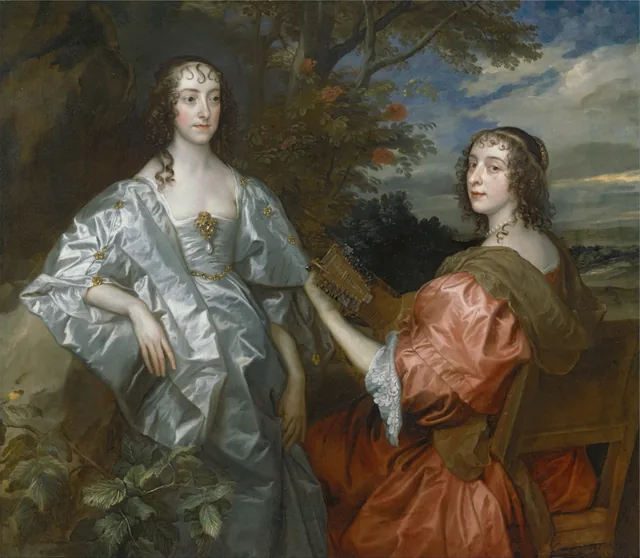 Katherine, Countess of Chesterfield, and Lucy, Countess of Huntingdon, Antoine van Dyck