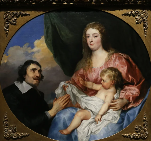 L'abbé Scaglia adorant la Vierge à l'Enfant