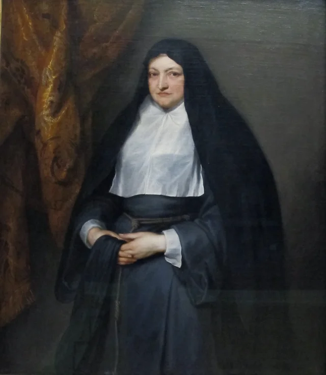 L'infante Isabelle Claire Eugénie, régente des Pays-Bas, en habit de clarisse