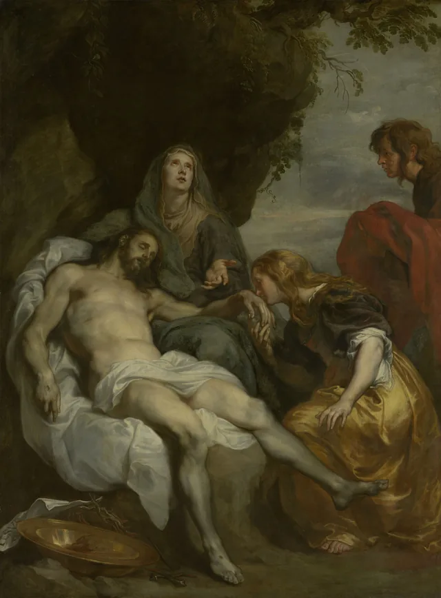 The lamentation over the dead Christ, Antoine van Dyck