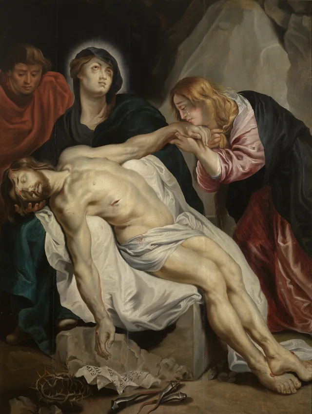 The lamentation over the dead Christ, Antoine van Dyck
