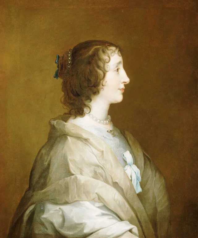 Queen Henrietta Maria, 1609-1669, Antoine van Dyck