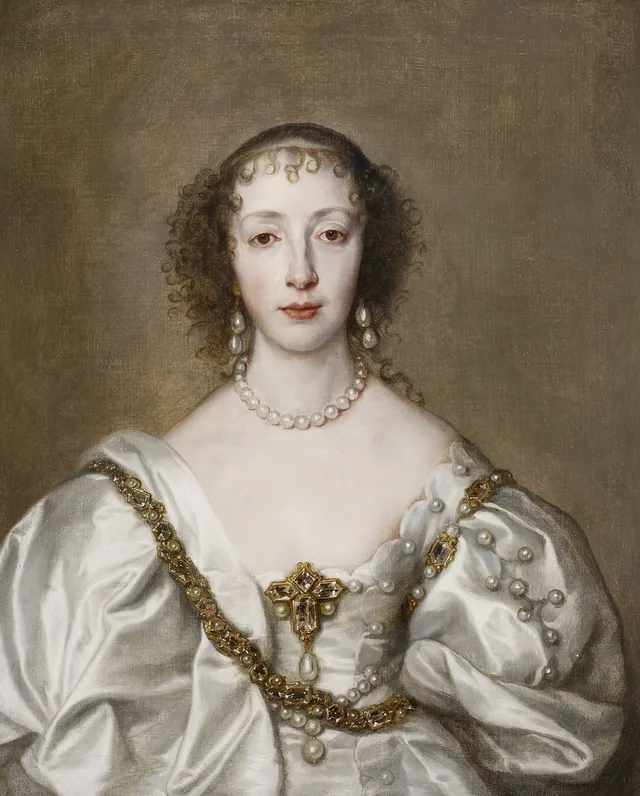 Queen Henrietta Maria (1609-1669), Antoine van Dyck
