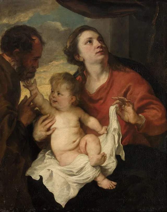 La Sainte Famille, « Trinitas terrestris »