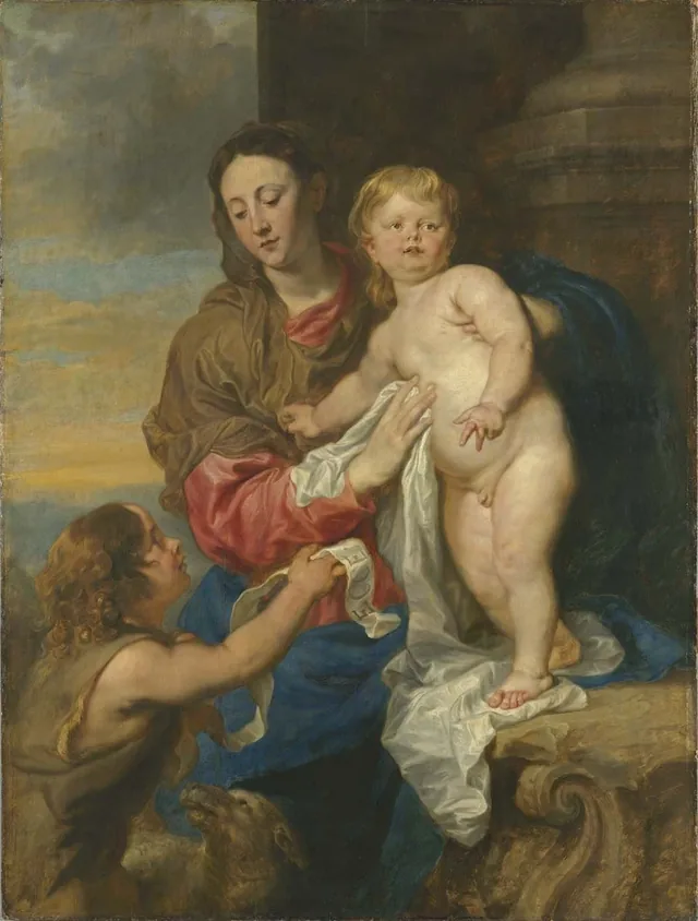 La Vierge à l'Enfant avec le petit saint Jean