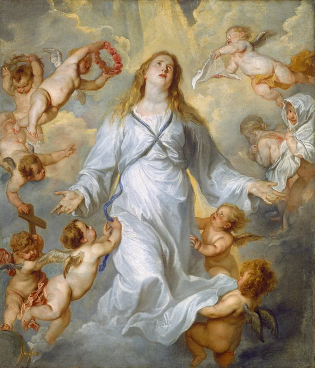 La Virgen intercesora