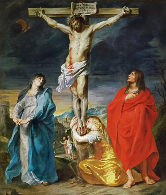 Crucifixion with the Virgin Mary, St John and St Mary Magdalene, Antoine van Dyck