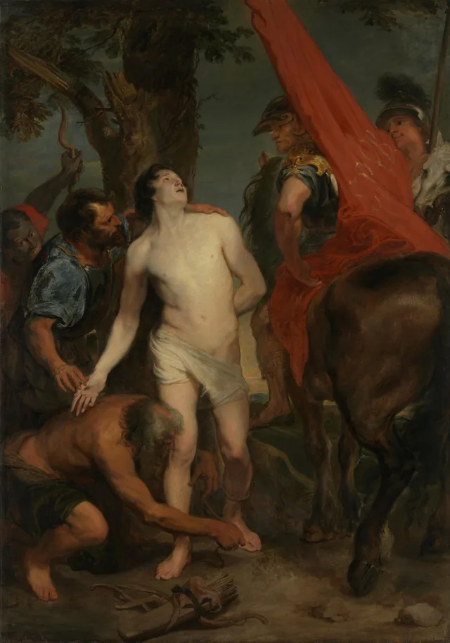 The martyrdom of Saint Sebastian, Antoine van Dyck