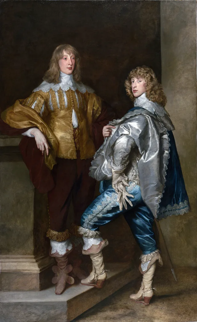 Lord John Stuart and His Brother, Lord Bernard Stuart, Antoine van Dyck