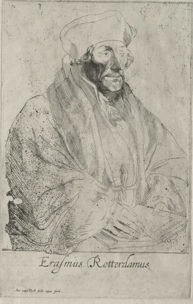 Portrait of Desiderius Erasmus of Rotterdam